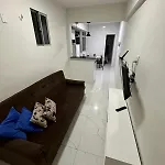 Flat A Uma Quadra Da Praia